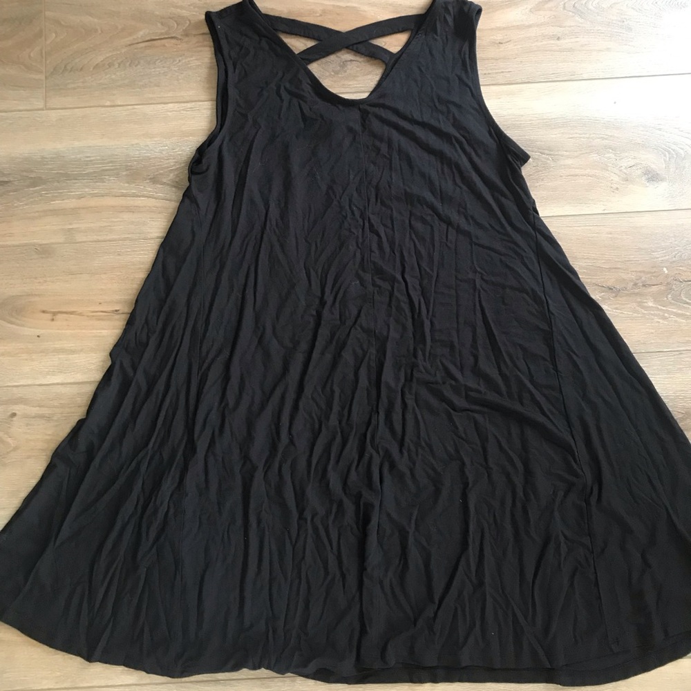 BLACK Style & Co Jersey Dress - petite Large
